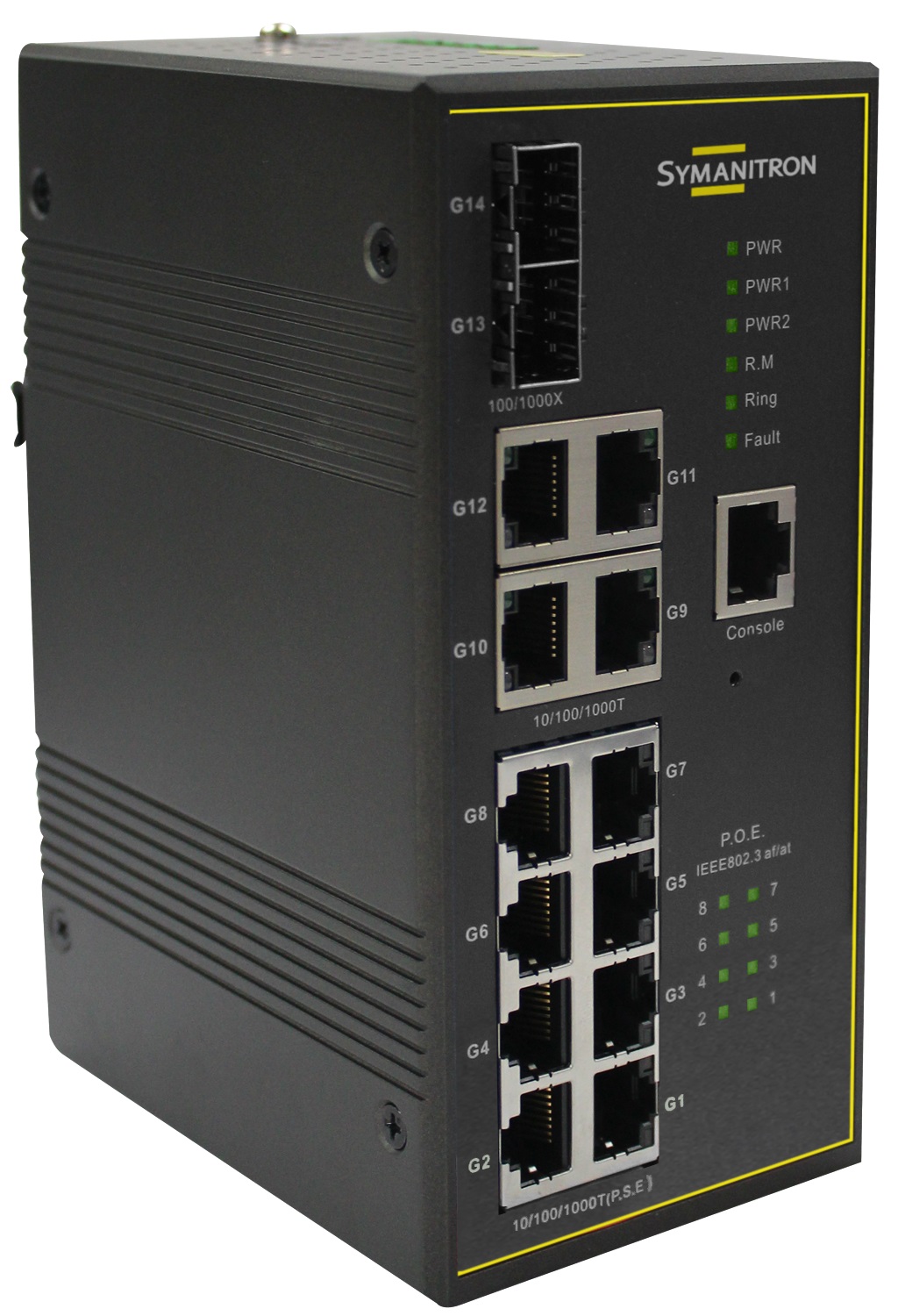 PoE-коммутаторы на DIN-рейку SWMGP-842GSFP / SWMGP-842GSFP-24V