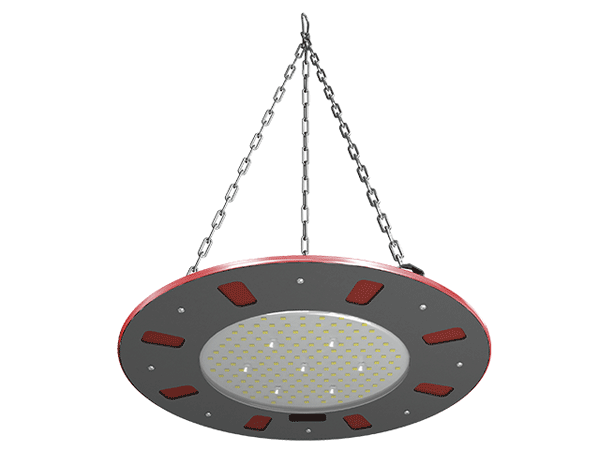 Светодиодный светильник LE-1083 уличный подвесной серии KEDR ССП 180 Вт в тонком корпусе