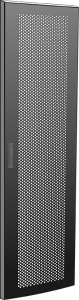 ITK Дверь перфорированная для шкафа LINEA N 24U 600 мм черная